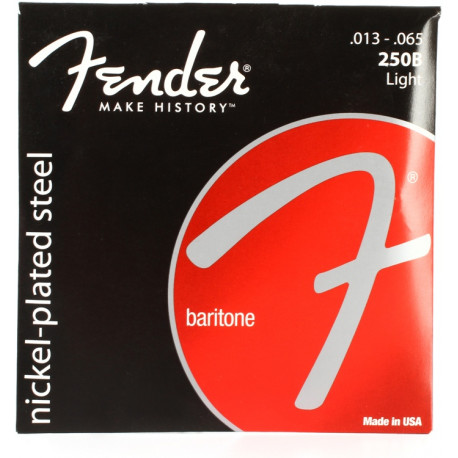 FENDER 250B SUPER BARITONE STRINGS LIGHT 013-065