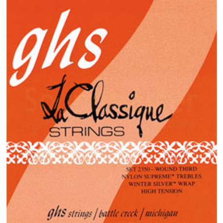 GHS STRINGS 2300 LA CLASSIQUE, MD HI