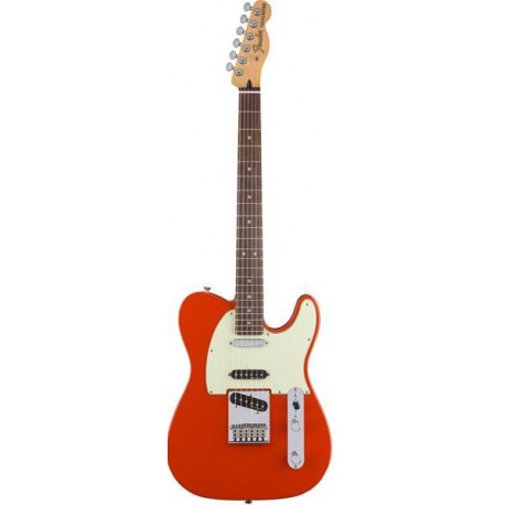 FENDER DELUXE NASHVILLE TELECASTER RW FIESTA RED