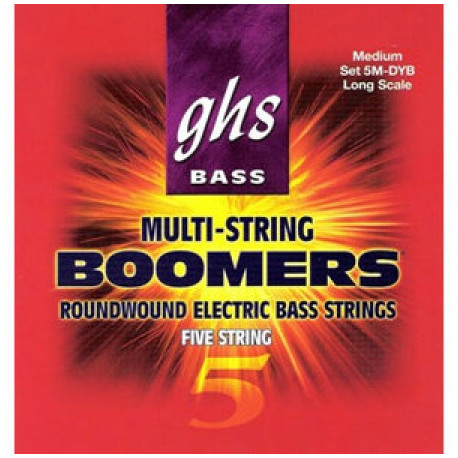 GHS STRINGS 5M-C-DYB BOOMERS