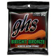 GHS STRINGS BB30L BRIGHT BRONZE