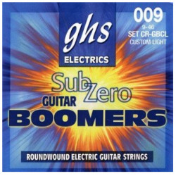 GHS STRINGS CR-GBCL SUB-ZERO BOOMERS