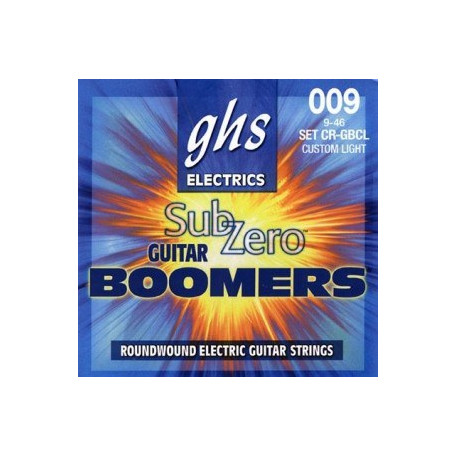 GHS STRINGS CR-GBCL SUB-ZERO BOOMERS