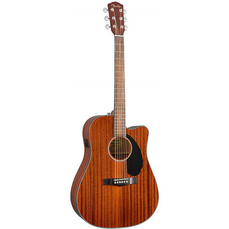 FENDER CD-60SCE ALL MAHOGANY NATURAL