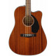 FENDER CD-60SCE ALL MAHOGANY NATURAL