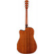 FENDER CD-60SCE ALL MAHOGANY NATURAL