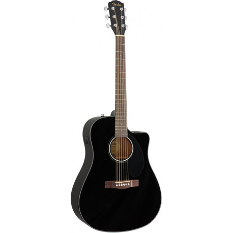 FENDER CD-60SCE BLACK