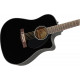 FENDER CD-60SCE BLACK