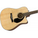 FENDER CD-60SCE NATURAL