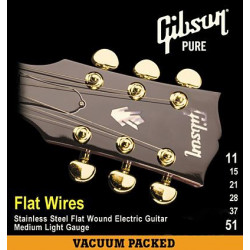 GIBSON SEG-1040ML FLATWIRES STAINLESS STEEL FLATWOUND