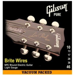 GIBSON SEG-700L BRITE WIRES NPS WOUND ELECT. .010-.046