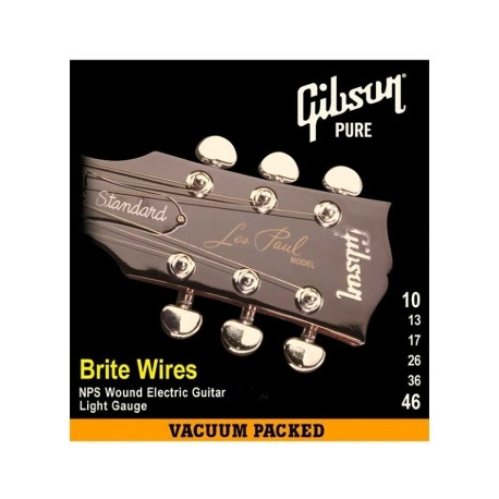 GIBSON SEG-700L BRITE WIRES NPS WOUND ELECT. .010-.046