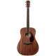 FENDER PM-1 DEADNOUGHT ALL MAHOGANY WITH CASE NATURAL