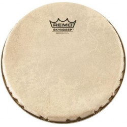 REMO Bongo Drumhead, R-Series, 8.50", SKYNDEEP®, "Calfskin" Graphic