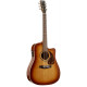 NORMAN 028061 - Protege B18 CW Cedar Tobacco Burst Presys