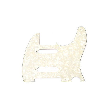 FENDER PICKGUARD FOR NASHVILLE SERIES TELE 4 PLY WHITE MOTO