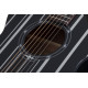 SCHECTER SYNYSTER GATES 'SYN AC GA SC' ACOUSTIC BLK