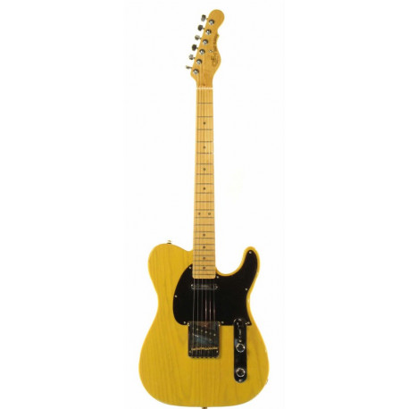 G&L ASAT CLASSIC ALNICO (Butterscotch Blonde, maple, 1-ply Black) № CLF067520