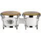 NATAL DRUMS CLASSIC FIBERGLASS BONGO WHITE