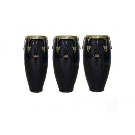 DB PERCUSSION COG-100LB SPARKLE BLACK, 11 3/4"