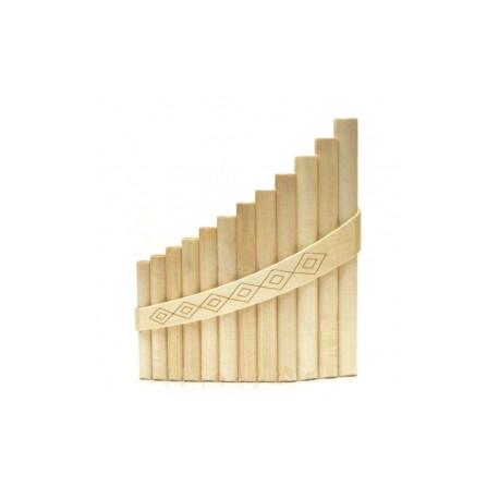 Пан-флейта Hora Panpipe 12 acacia/maple Alto