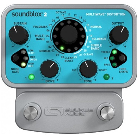 Гитарная педаль эффектов Source Audio SA220 Soundblox 2 Multiwave Distortion