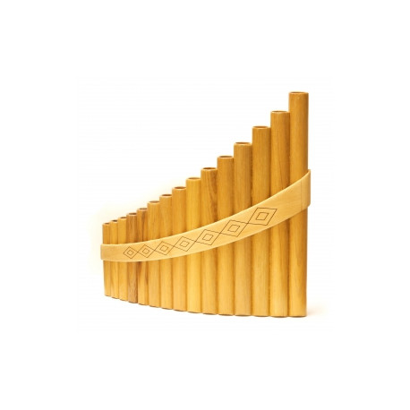 Пан-флейта Hora Panpipe 15 acacia/maple Alto