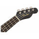 FENDER UKULELE VENICE SOPRANO BLACK WN