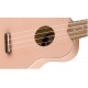 FENDER UKULELE VENICE SOPRANO SHELL PINK WN