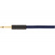 FENDER 18.6' ANGLED FESTIVAL INSTRUMENT CABLE PURE HEMP BLUE DREAM
