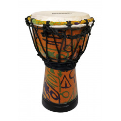 MAXTONE ADJ30B Abstract Cloth Djembe 6"