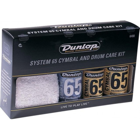 DUNLOP 6400 CYMBAL AND DRUMCARE KIT