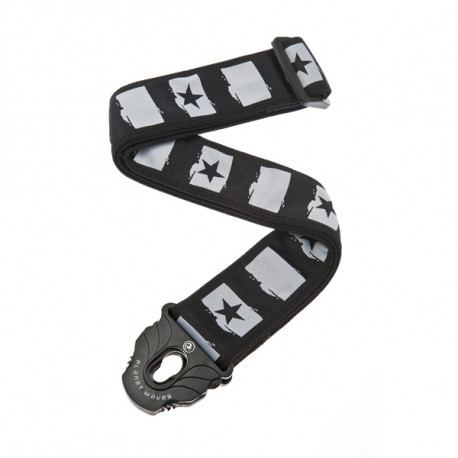 PLANET WAVES PW50PLC01 Planet Lock Guitar Strap, Rockstar