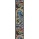 PLANET WAVES PW50JS04 Joe Satriani Guitar Strap Snakes Mosaic