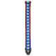 PLANET WAVES PW50PLA10 Planet Lock Guitar Strap, Stars & Stripes