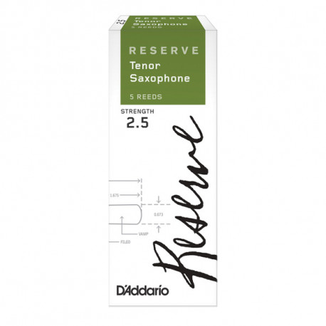 D`ADDARIO Reserve - Tenor Sax 2.5 - 5 Box