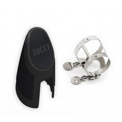 D`ADDARIO RCL1N Rico Ligature & Cap - Bb Clarinet Nickel Plated