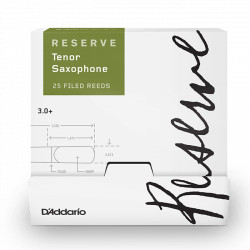 D`ADDARIO DKR01305-B25 Reserve - Tenor Sax 3.0+ - 25 Box