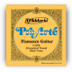 D`ADDARIO EJ25B PRO ARTE COMPOSITES FLAMENCO BLACK NYLON