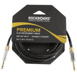 ROCKBOARD RBO CAB FL PR 600 SA PREMIUM Flat Instrument Cable, straight/angled, 600 cm