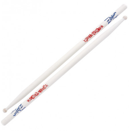 ZILDJIAN TRAVIS BARKER ARTIST SERIES DRUMSTICKS WHITE