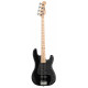 SADOWSKY MetroLine 21-Fret Hybrid P/J Bass, Ash, 4-String (Solid Black Satin)