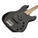 SADOWSKY MetroLine 21-Fret Hybrid P/J Bass, Ash, 4-String (Solid Black Satin)