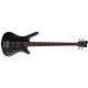 WARWICK Teambuilt Pro Series Corvette $$, 4-String (Nirvana Black Transparent Satin)