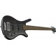 WARWICK Teambuilt Pro Series Corvette Ash, 5-String, A/A, (Nirvana Black Transparent Satin)