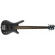 WARWICK Teambuilt Pro Series Corvette Ash, 5-String, A/A, (Nirvana Black Transparent Satin)