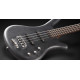 WARWICK Teambuilt Pro Series Corvette Ash, 4-String P/P (Nirvana Black Transparent Satin)