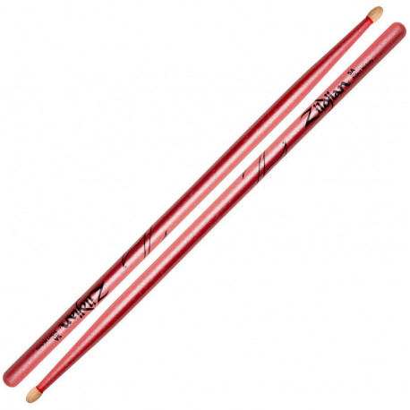ZILDJIAN 5A CHROMA PINK METALLIC