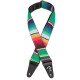 FENDER 2" SERAPE STRAP GREEN MULTI