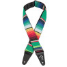 FENDER 2" SERAPE STRAP GREEN MULTI